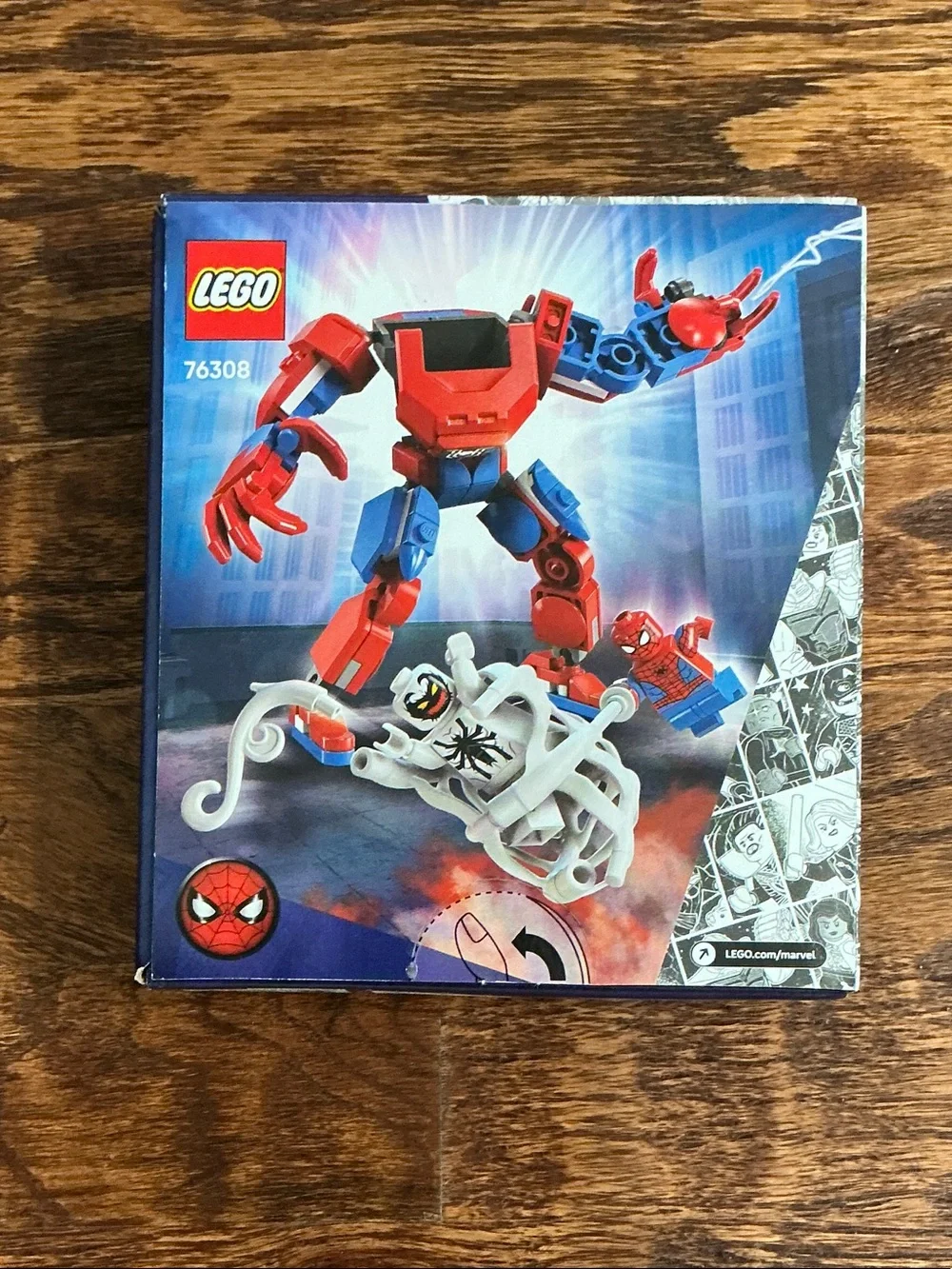 LEGO Marvel Spider-Man Mech vs. Anti-Venom Set 76308 - Brand New NIB